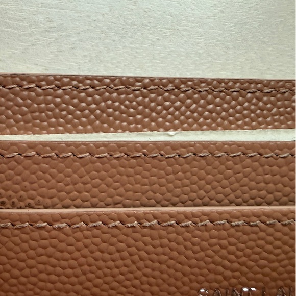 Saint Laurent Leather Card Holder - Picture 8 of 10